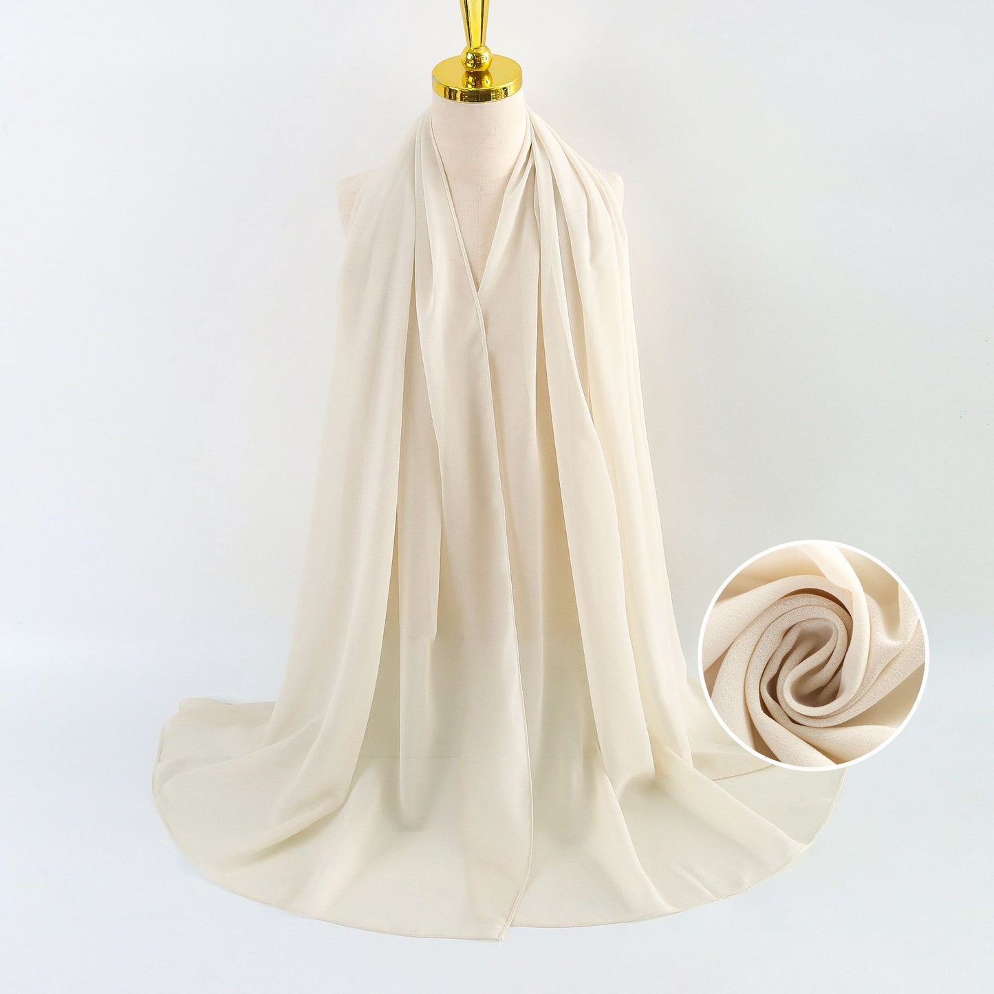 Soft Ivory Scarf