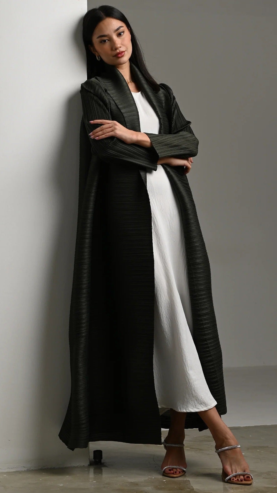 Olive Abaya Vogue