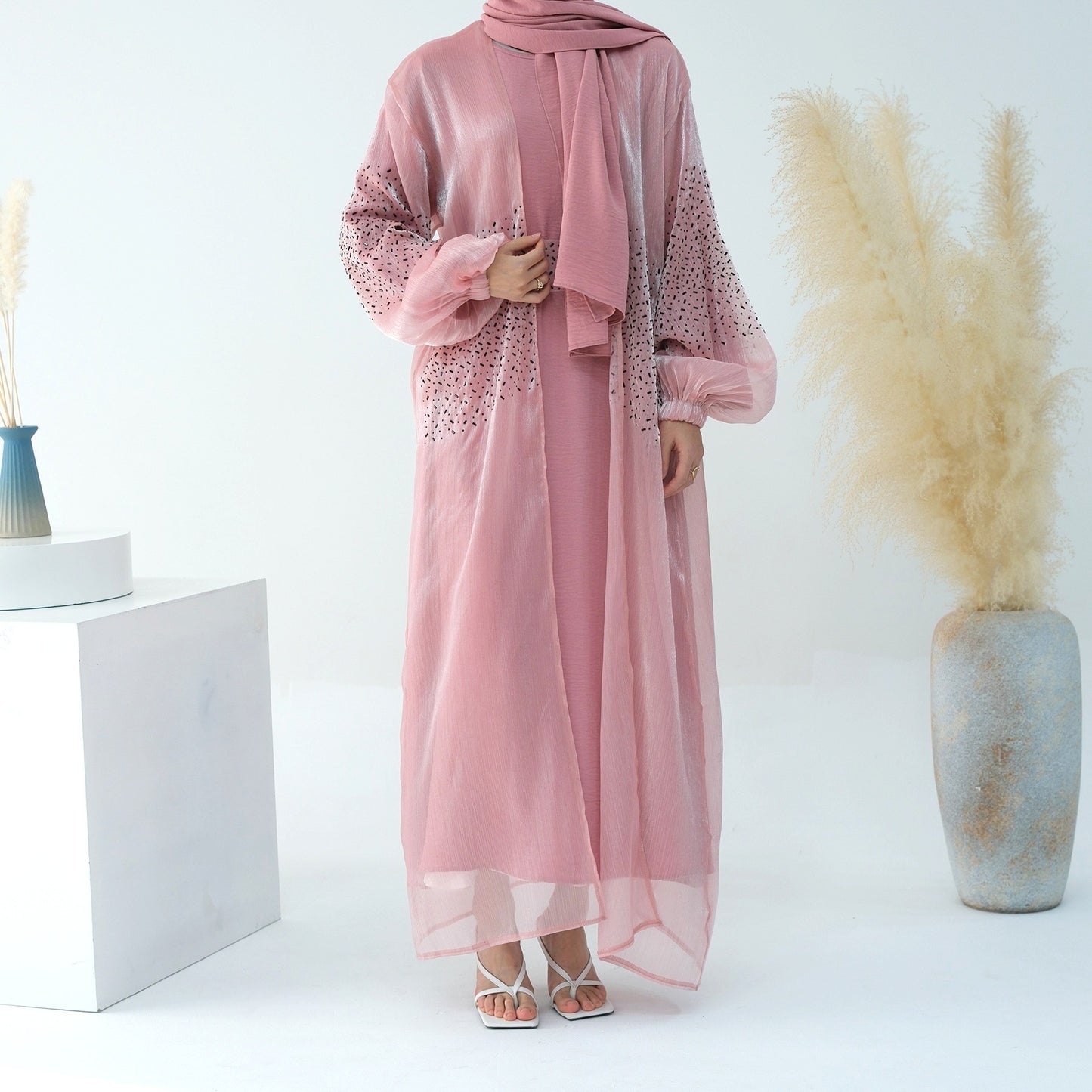 Luxuriöses 4-teiliges Abaya-Set