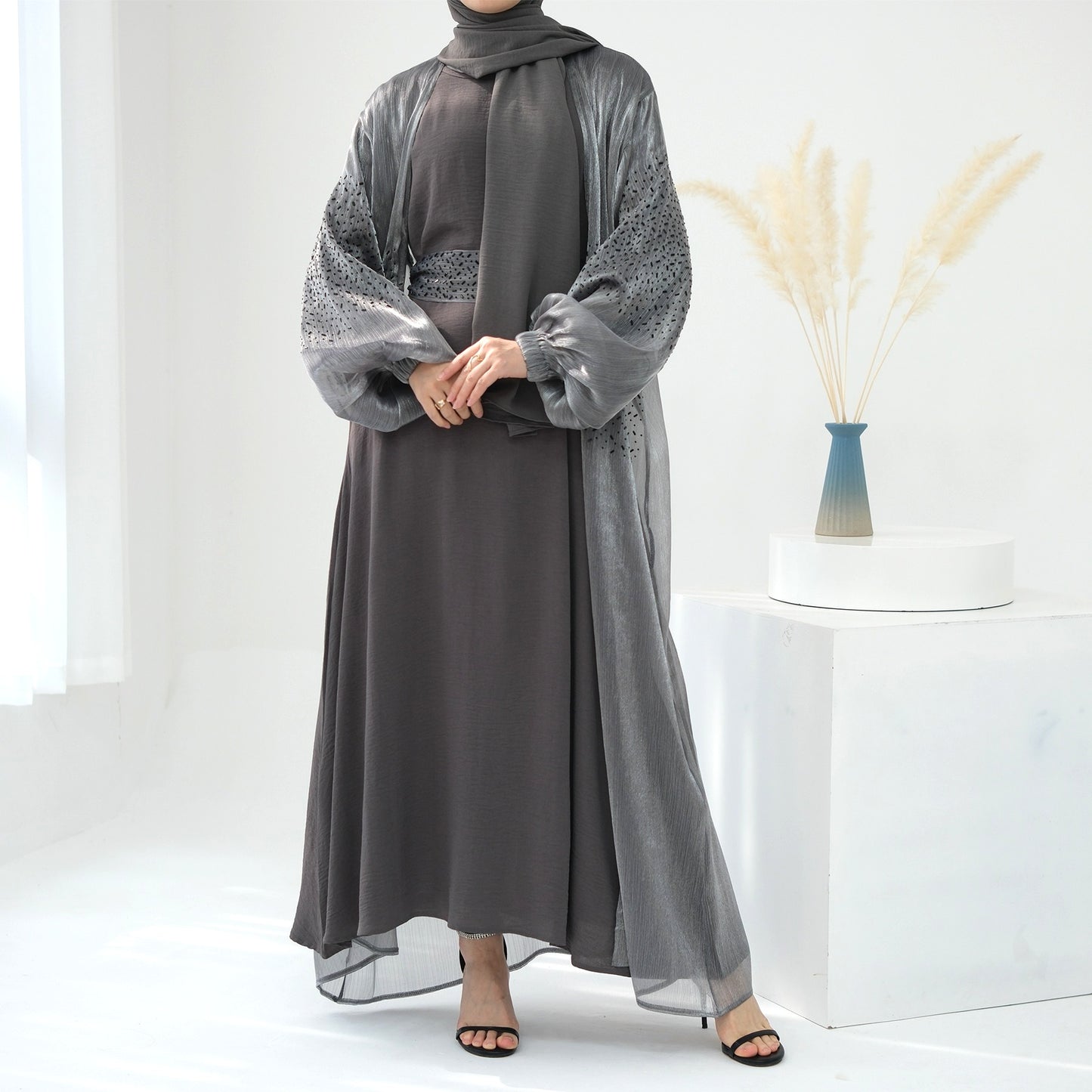 Luxuriöses 4-teiliges Abaya-Set