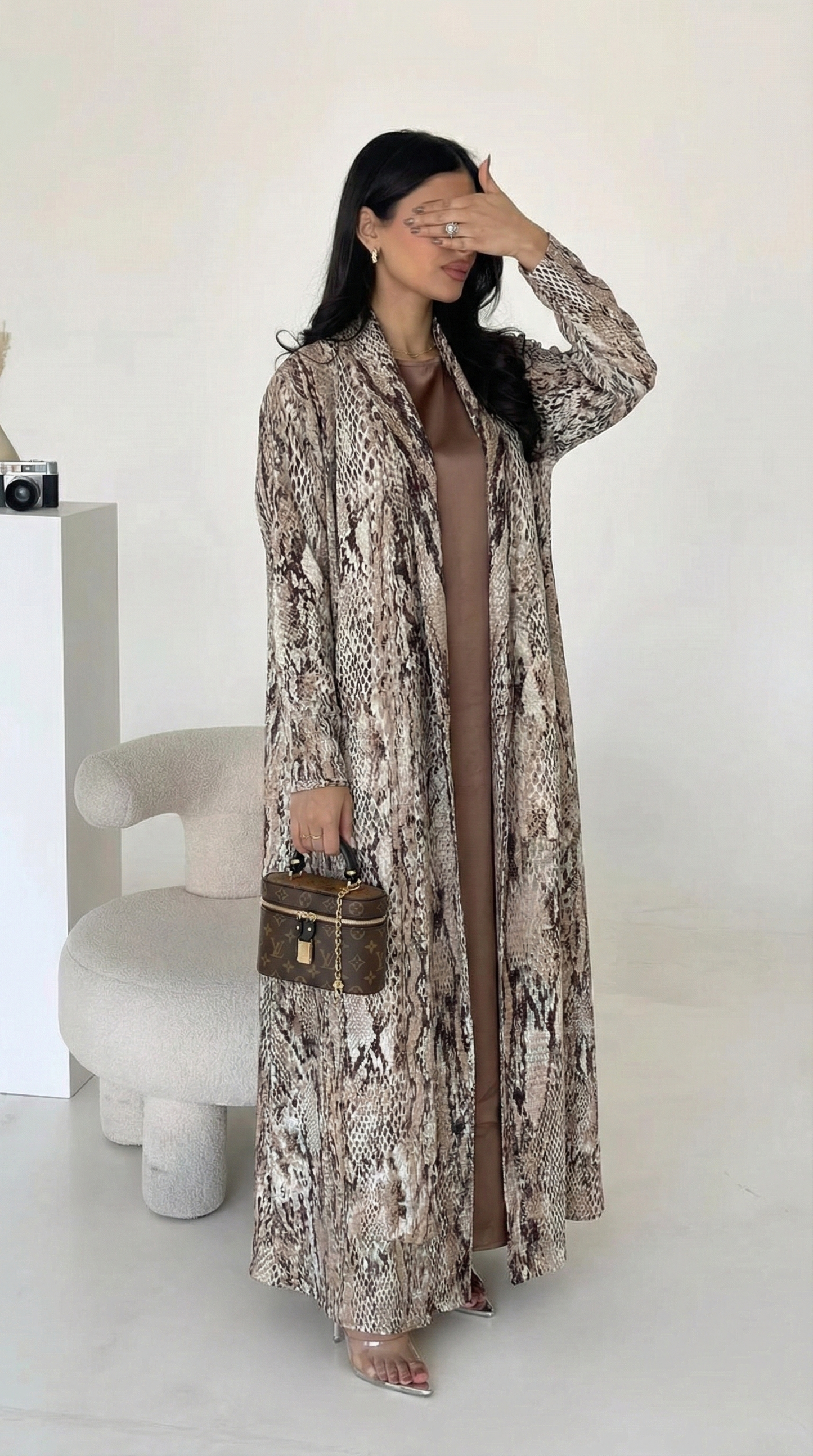 Snake Skin Abaya Vogue