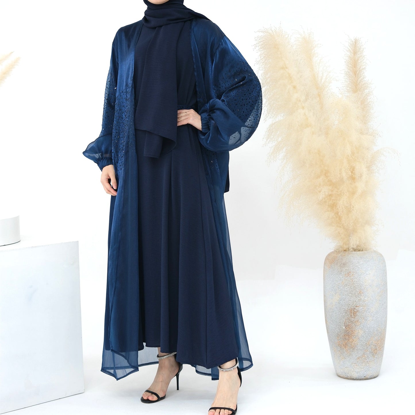 Luxuriöses 4-teiliges Abaya-Set