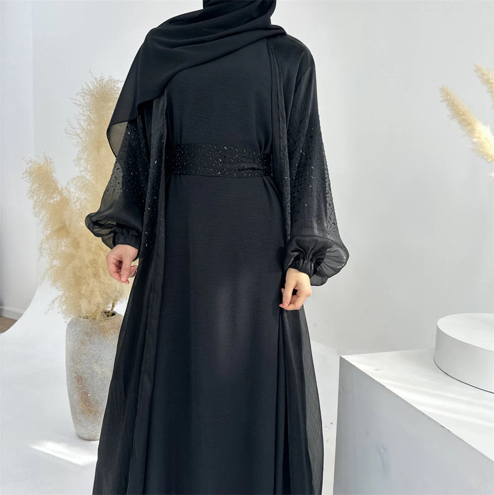 Luxuriöses 4-teiliges Abaya-Set