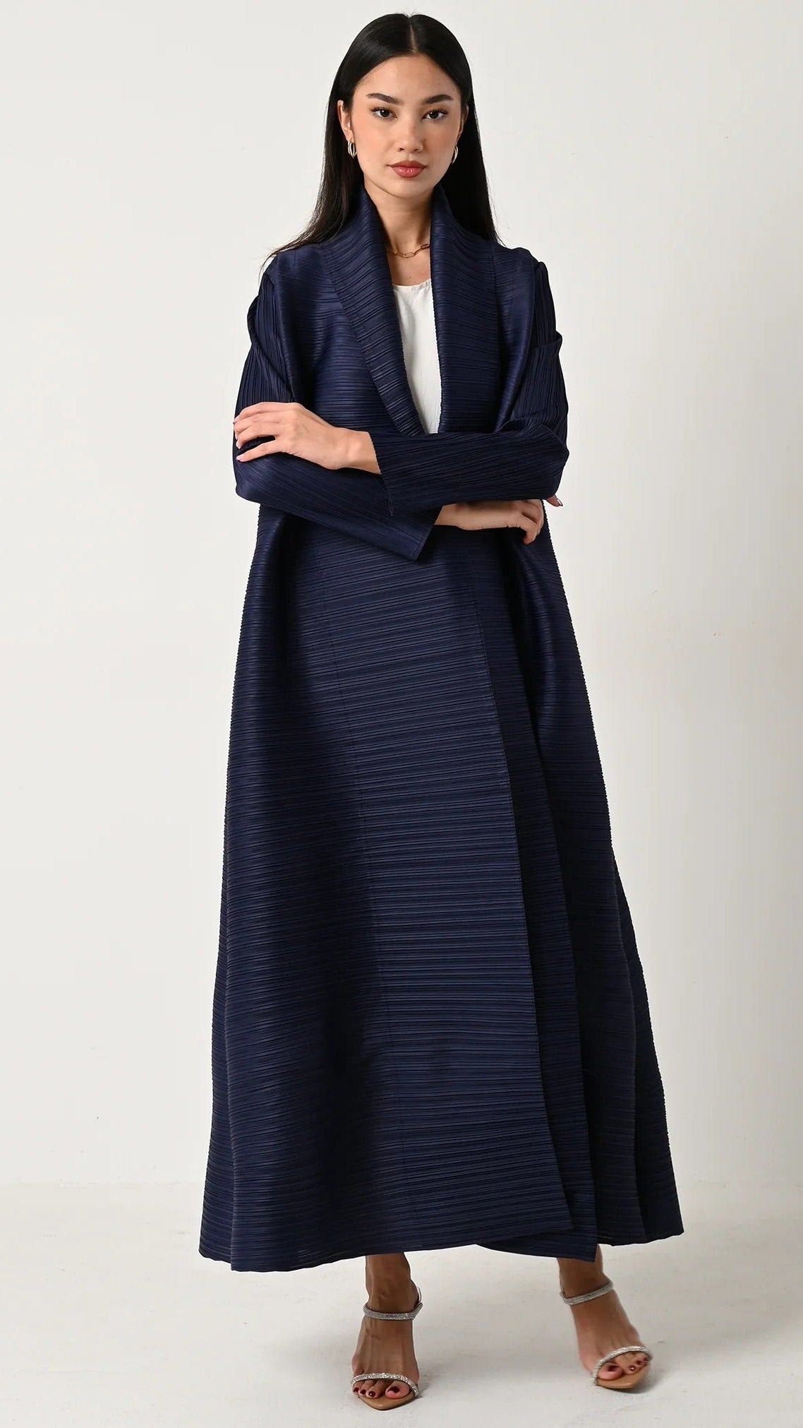 Navy Abaya Vogue