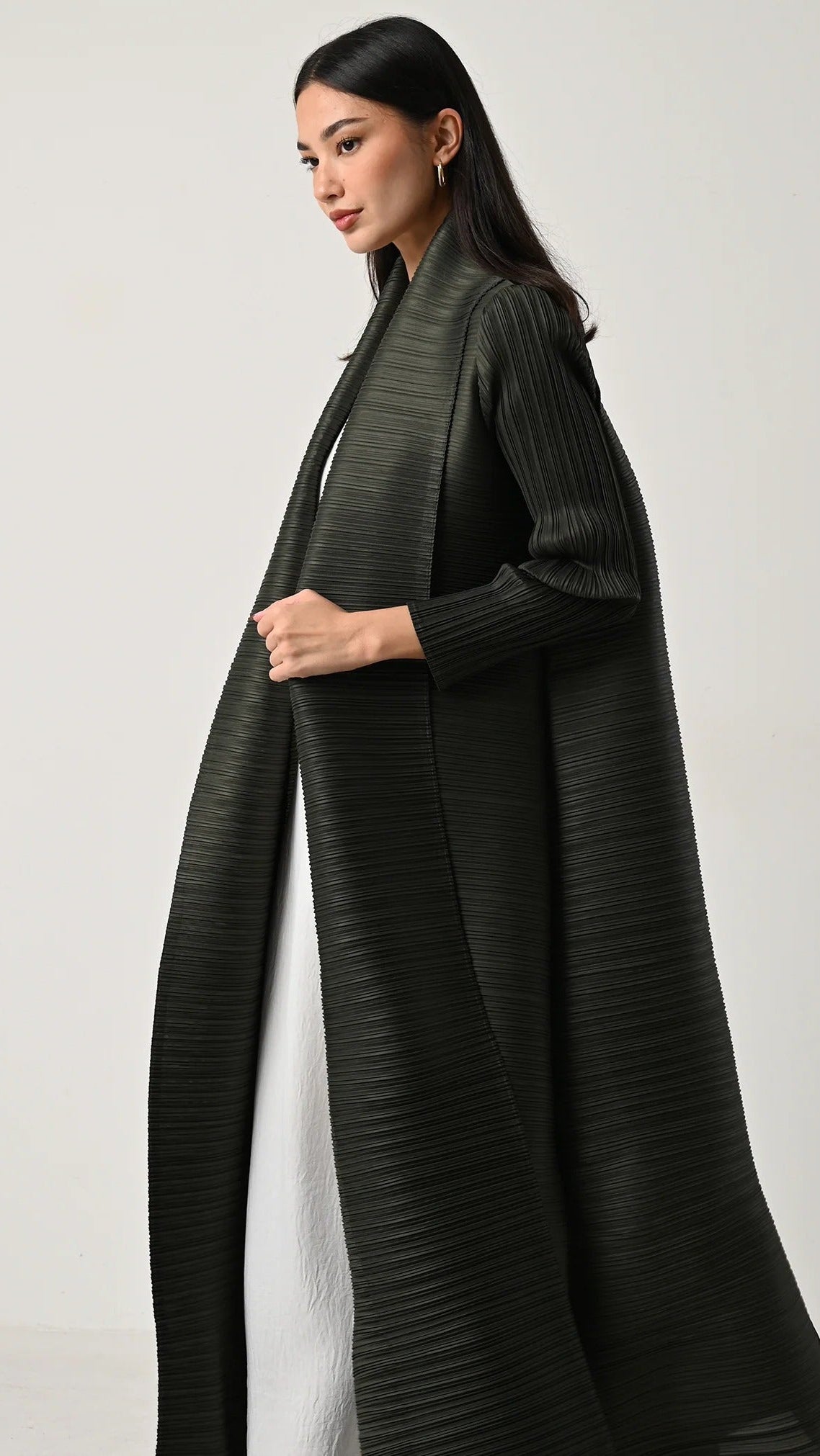 Olive Abaya Vogue