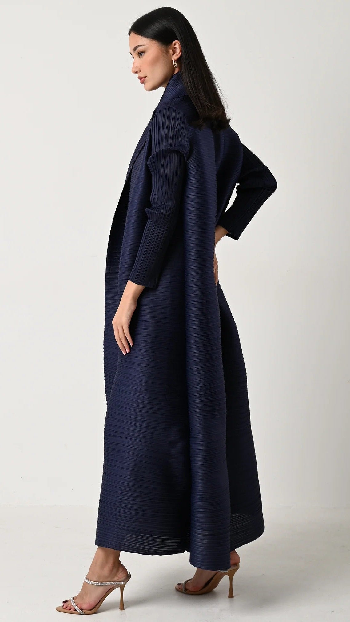 Navy Abaya Vogue