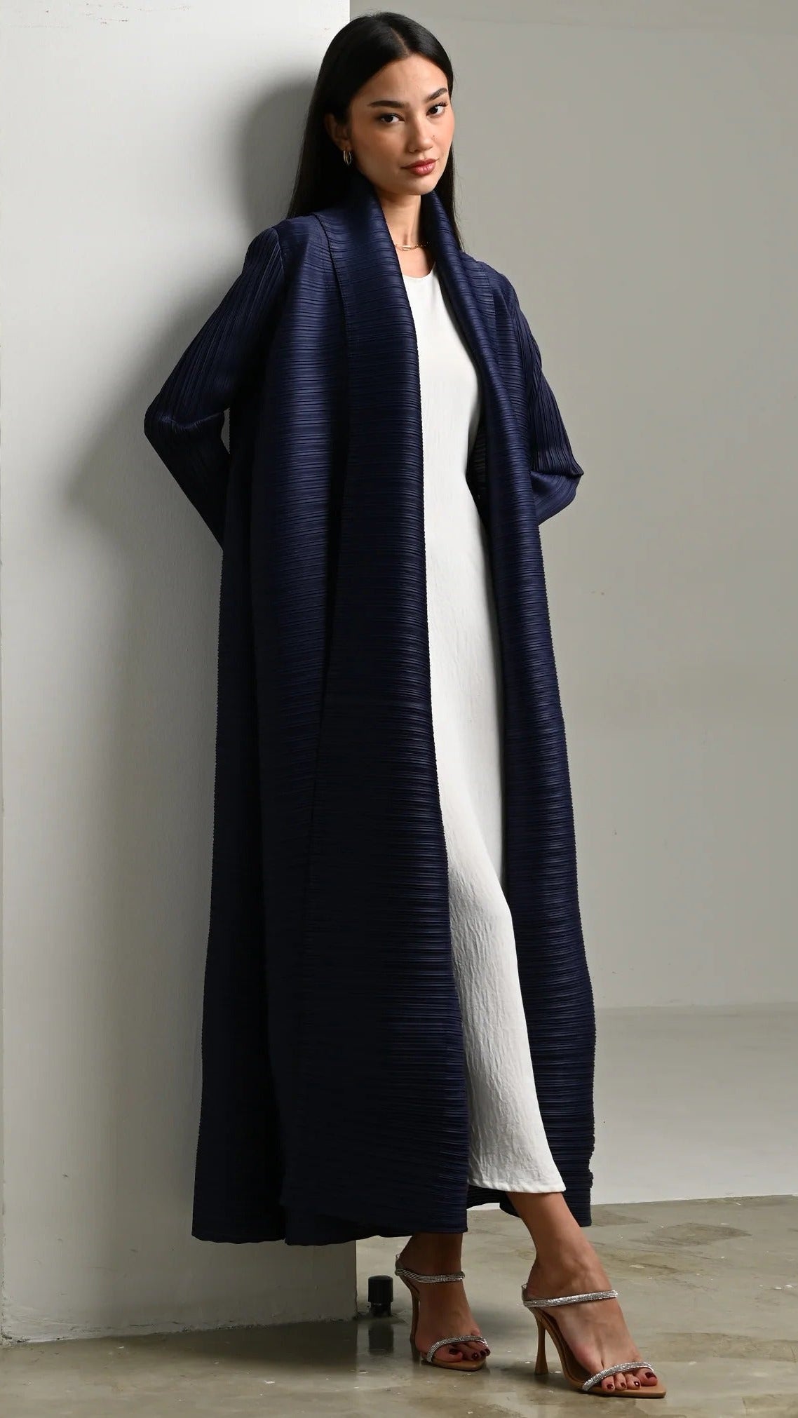 Navy Abaya Vogue