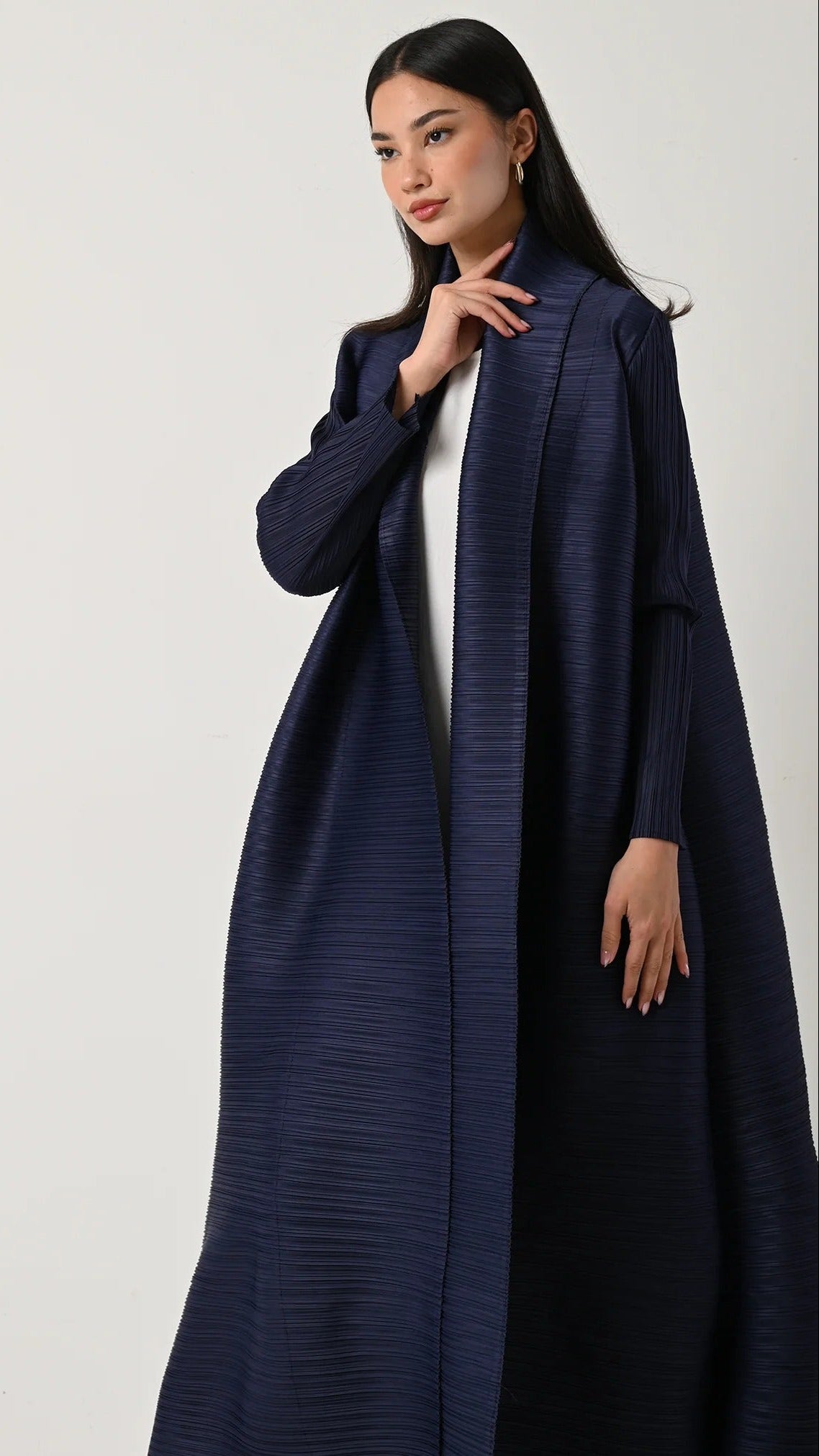 Navy Abaya Vogue