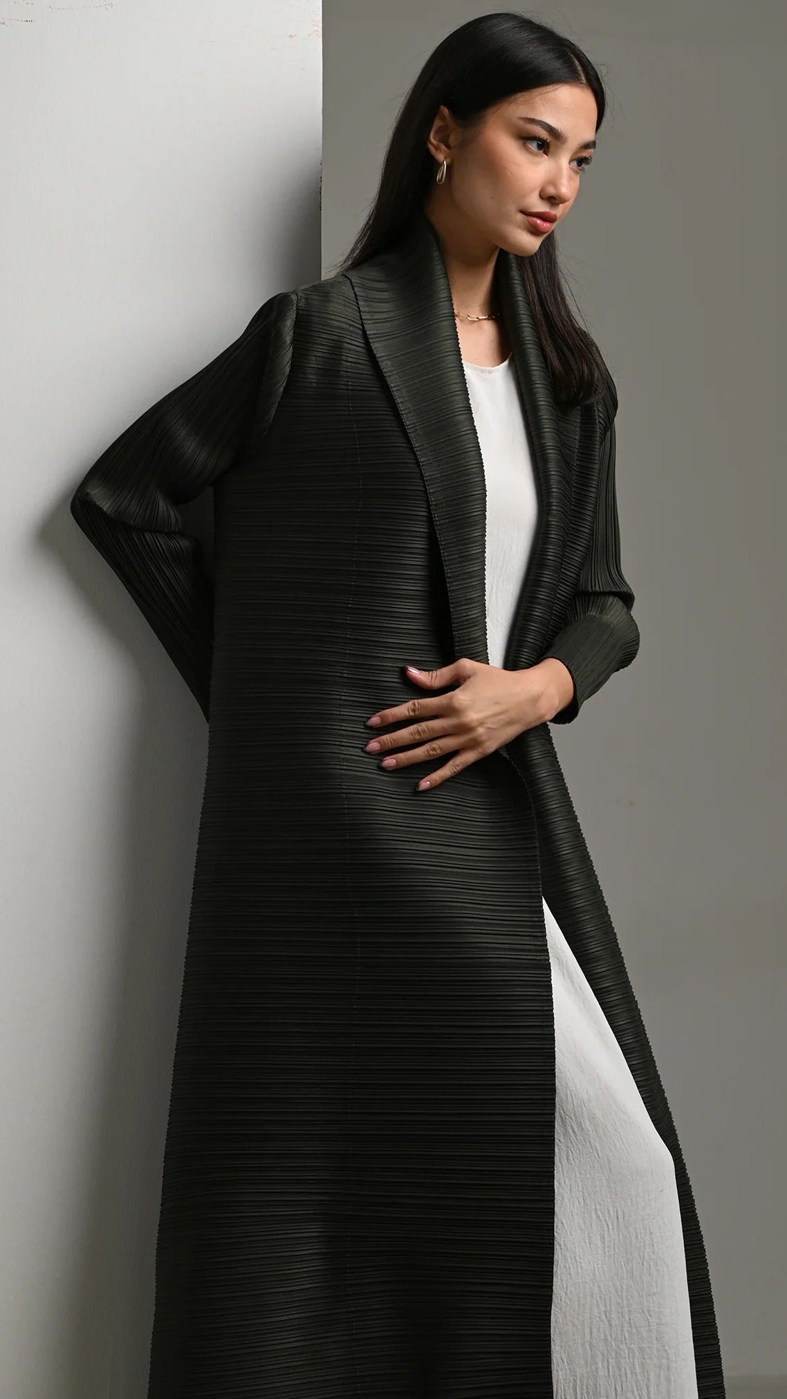 Olive Abaya Vogue
